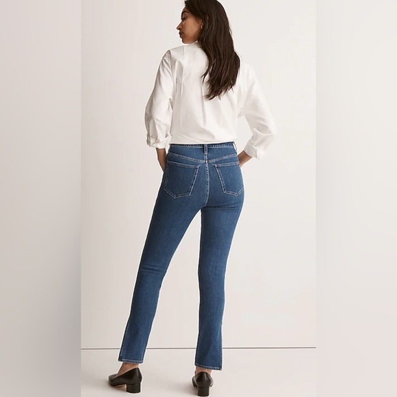 Madewell 11" High-Rise Roadtripper Supersoft Skinny Jeans: Slit-Hem Edition 29 - Picture 2 of 14